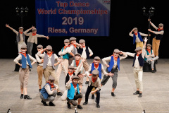 Penguin-Tappers-Hemsbach-Schueler-Formation-Weltmeisterkuer-Leeries-2019